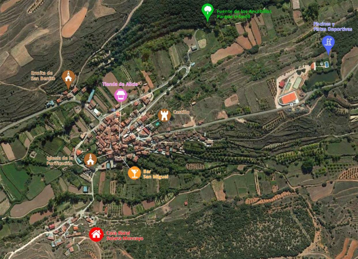 Вилла Casa Rural Solana Moncayo Литуэниго Экстерьер фото